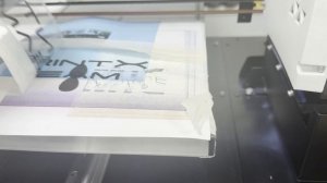 Печать по пакетам ПВХ на большой высоте на УФ принтере А2 PrintX