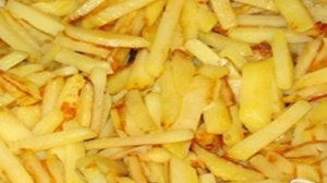 Жареная картошка с шампиньонами