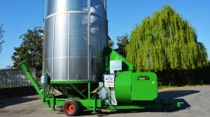 Зерносушилка Agrimec AS1150 в работе