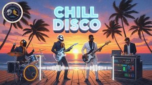 🌅DAFT PUNK  – Sunset Bassline Grooves for Chill Disco Lovers