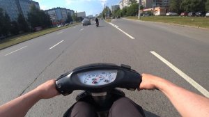 Покатушки Honda dio AF-35 08.08.2025