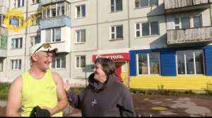 Посёлок Комсомольский. С Пашей, канал "За Полярным Кругом".