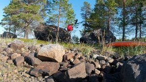 Стоянка на о. Макар. Губа Калгалакша. Отлив.