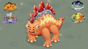 Стегобака - Все Песни и Анимации Монстра (My Singing Monsters, Мои Поющие Монстры, Msm, Мсм)