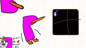 розовый гусь (анимация)