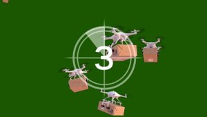 ФУТАЖ- - ХРОМАКЕЙ НА ЗЕЛЕНОМ ФОНЕ