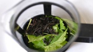 Чай из листьев черной смородины