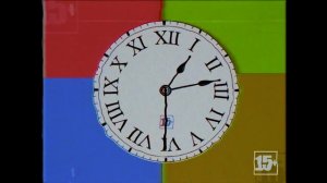 Часы телеканала 15 1995-2000 год