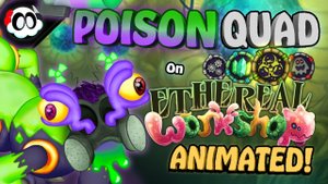 Фанатский Монстр - уЖало на Мастерской Эфира в My Singing Monsters (Мои Поющие Монстры)