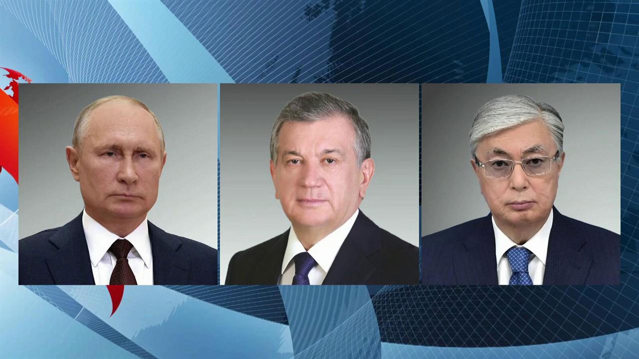 Владимир Путин провел телефонные разговоры с президентами Узбекистана и Казахстана