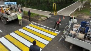 Участок дороги по улице Аммосова открыли после ремонта в Мирном