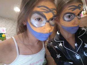 с сестрой 💋❤