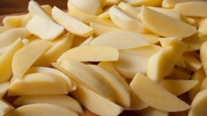 Жареная картошка с болгарским перцем