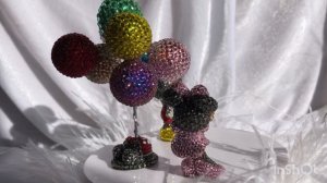 Фигурка в стразах Микки Маус