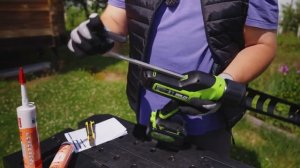 Тест аккумуляторного пистолета Greenworks G24CAU (арт. 3501707)