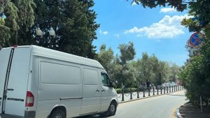 Ялта. Ул.Гоголя, мимо отеля Ореанда, вдоль набережной до Володарского ул.25.07.25. Крым.Crimea.Yalta