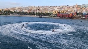 Великолепные флайбордисты, шоу на море в Сансет-тауне @ Вьетнам, о. Фукуок