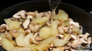 Жареная картошка с грибами