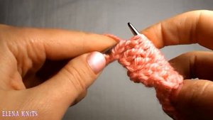 Вязание спицами .Матросская резинка