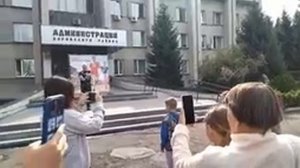 Фланкировка на дне физкультурника