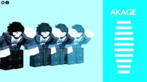 𖥔  ꒱ AKAGE - roblox