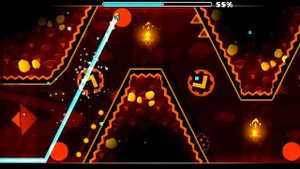 gometry dash прохождиние уровня ichor