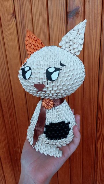 модульное оригами кот 🐱 смотреть онлайн