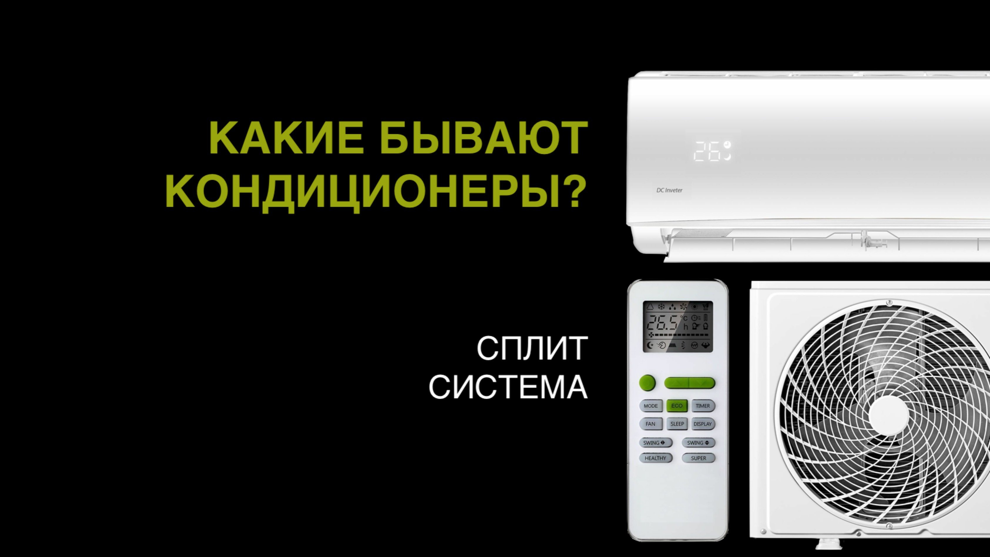 Классификация систем кондиционирования воздуха