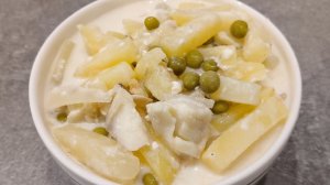 Сливочно-рыбный суп. Простой в приготовлении и очень вкусный