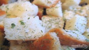 Цезарь с копченой курицей