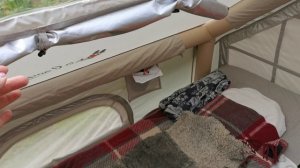 Надувная палатка MIR 1853-6квМ. Обзор + рум тур. Отдых с палаткой в горах на природе, 3 ночи.