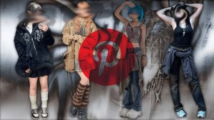 повторяю Y2K образы с pinterest (из того что есть)