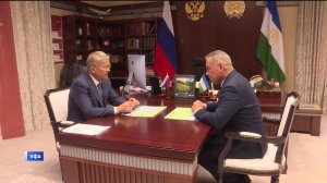 В Уфе Глава Башкортостана встретился с мэром Салавата