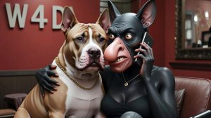 Мошенник . Ты обидела пёсика!