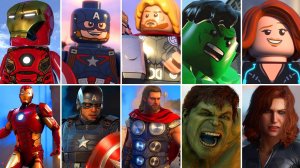Lego Marvel  игра мультик для детей