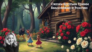 🌹 Братья Гримм - Белоснежка и Розочка. Аудиосказка | Аудиокнига