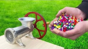 ЭКСПЕРИМЕНТ: РАЗНЫЕ ПРОДУКТЫ В МЯСОРУБКЕ
