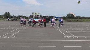 Танец из показательных выступлений в 38 ОДШбр
