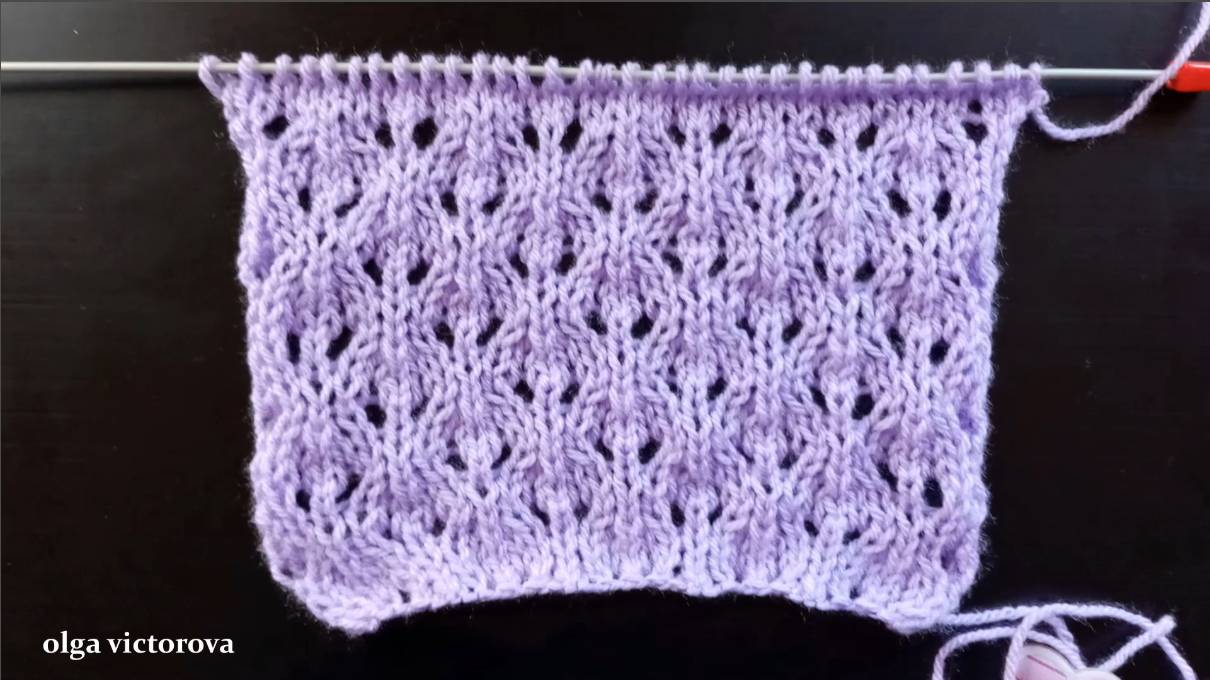 500 АЖУРНЫЙ УЗОР СПИЦАМИ Вязание Узоры спицами смотреть онлайн
