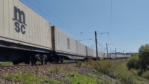 Грузовые и пассажирские поезда на перегоне Архара-Облучье / Часть 2