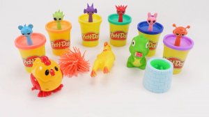 ASMR видео для детей. Милое радужное мороженое из кинетического песка с акулой и АСМР- Спрунки