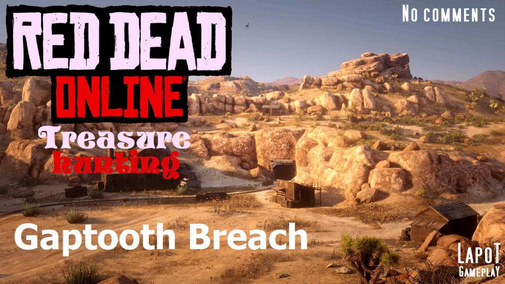 Red Dead Online. Treasure hunting. Gaptooth Breach/ Карта Щербатый разлом