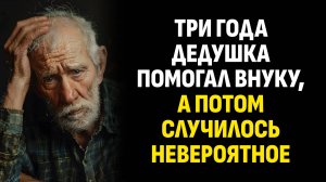 Жизненные истории. Три года дедушка помогал внуку, а потом случилось. Слушать аудиорассказ