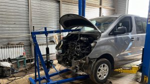 Уникальное сочетание автомобиля и мотора. 2,4 G4KJ на автобусе H1