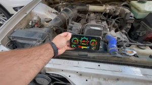Тойота марк 2 1G-FE подключили JDMscaner