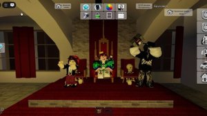 Roblox Король замка! На меня работают?