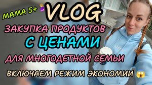 Закупка продуктов для многодетной семьи 🥦🥬