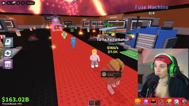 Holy Baam - КУПИЛ 999999999X УДАЧИ И ПОЛУЧИЛ НОВЫХ СЕКРЕТНЫХ БРЕЙНРОТОВ В УКРАДИ БРЕЙНРОТ РОБЛОКС! смотреть онлайн