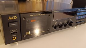 Кассетная дека A&D GX Z5000 проверка работы