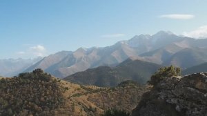 Вид с перевала Цей-Лоам (Ингушетия).